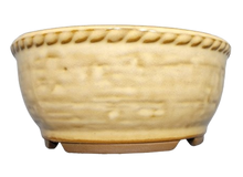 Load image into Gallery viewer, Round, Glazed-Ceramic Bonsai Pot | 4.75" Wide Japanese Vessel - Aven's Serenity Garden