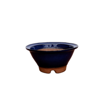 Load image into Gallery viewer, Round Tokoname Bonsai Pot |  6 Inch Japanese Ceramic Pot - Aven's Serenity Garden