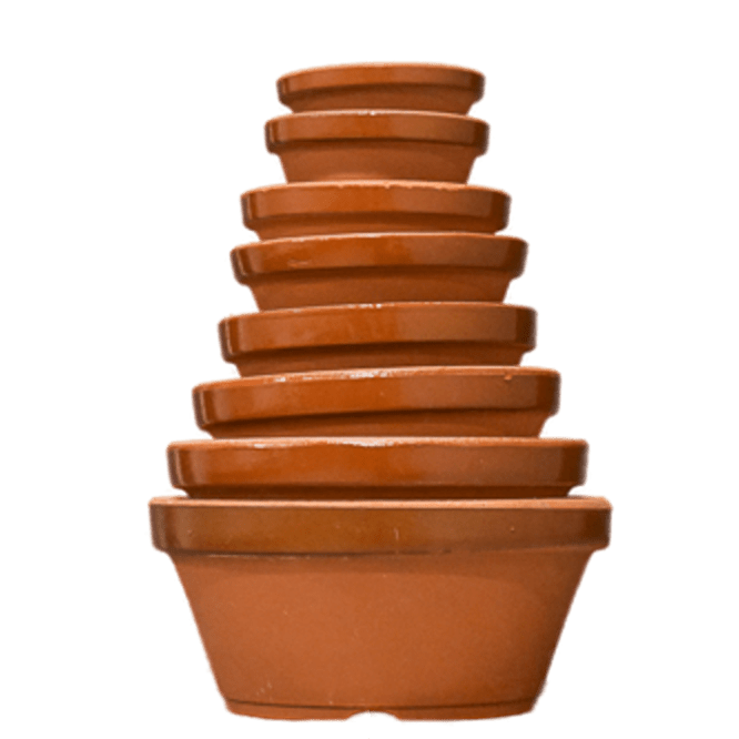 Aven's Serenity Garden Round, Semi-Unglazed Ceramic Tokonome Bonsai Tr