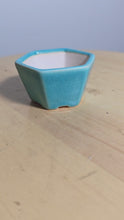 Load and play video in Gallery viewer, 3 Inch Hexagonal Bonsai Pot