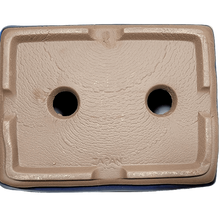 Load image into Gallery viewer, Aven's Serenity Garden - Rectangular Ceramic Japanese Bonsai Pot | Deep Blue Glazed Vessel - Aven's Serenity Garden