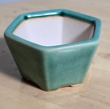 Load image into Gallery viewer, 3 Inch Hexagonal Bonsai Pot - Aven's Serenity Garden