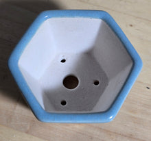 Load image into Gallery viewer, 3 Inch Hexagonal Bonsai Pot - Aven's Serenity Garden