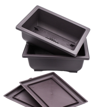 Load image into Gallery viewer, 4 Piece Bonsai Kit: Akadama (2lbs), Jin Seal (4 fl oz), Plastic Training Pot + Humidity Tray (x2) - Aven's Serenity Garden