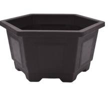Load image into Gallery viewer, 7" Hexagonal Plastic Bonsai Pot - Aven's Serenity Garden