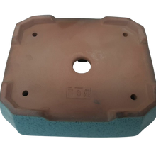 Load image into Gallery viewer, Rectangular Yixing Bonsai Pot | 6.5" Hexagonal Glazed Pot - Aven's Serenity Garden