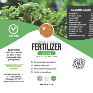 Micrototal Micro Nutrient Fertilizer (0-10-10 )and  Liquid Fertilizer (3-3-3) - 8 fl oz each - Aven's Serenity Garden