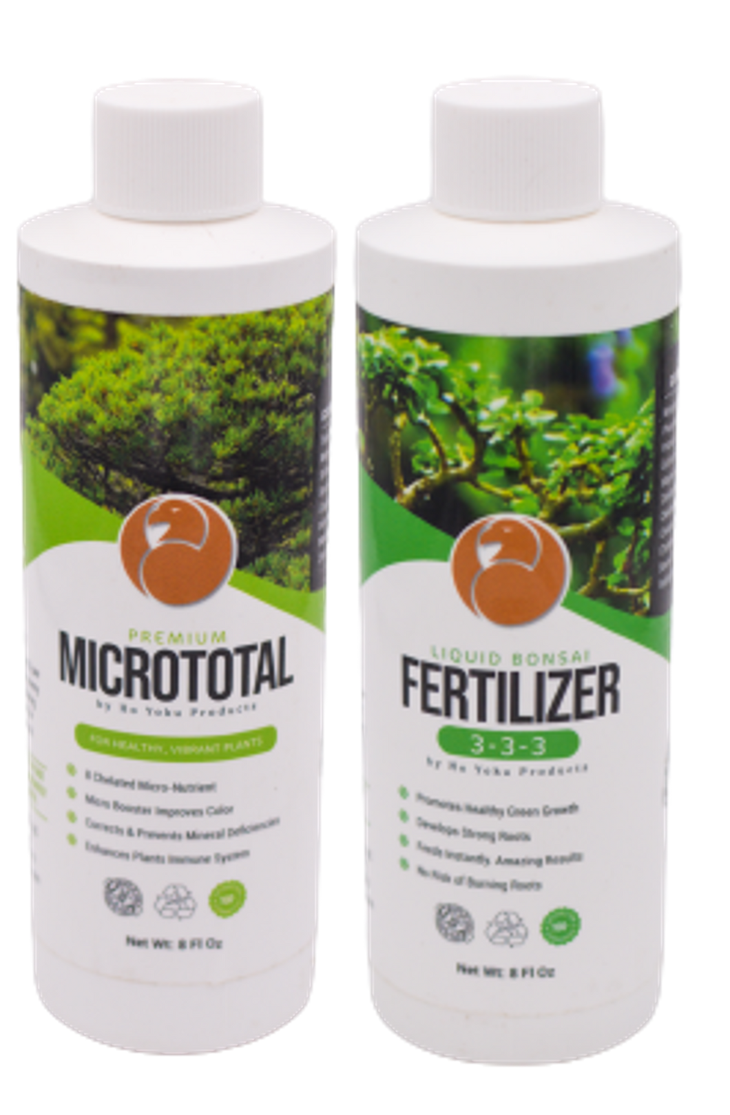 Micrototal Micro Nutrient Fertilizer (0-10-10 )and  Liquid Fertilizer (3-3-3) - 8 fl oz each - Aven's Serenity Garden