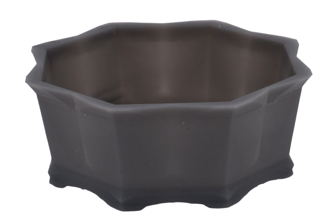 Octagonal Resin Pot | 3D Printed Bonsia Pot | Mame Sized Bonsai Pot - Aven's Serenity Garden