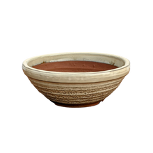 Load image into Gallery viewer, Round Tokoname Bonsai Pot |  8 Inch Japanese Ceramic Pot - Aven&#39;s Serenity Garden
