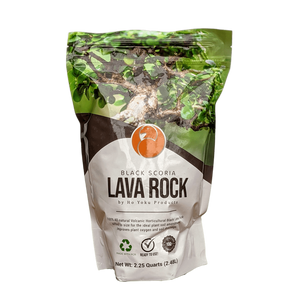 Akadama, American Pumice and Black Lava Rock (Scoria) By Ho- Yoku Products | 3 Piece Set (1 Bag of Each) | 2.48 L Bags - Aven's Serenity Garden