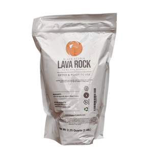 Black Scoria Soil  by Ho Yoku Products | Black Lava Rock Substrate For Bonsai | about 3Lbs - Aven's Serenity Garden