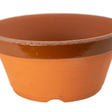 Load image into Gallery viewer, Aven&#39;s Serenity Garden Round, Semi-Unglazed Ceramic Tokonome Bonsai Training Pot - Aven&#39;s Serenity Garden
