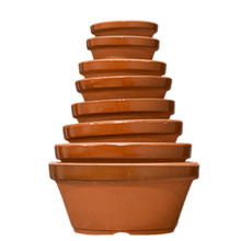 Load image into Gallery viewer, Aven&#39;s Serenity Garden Round, Semi-Unglazed Ceramic Tokonome Bonsai Training Pot - Aven&#39;s Serenity Garden
