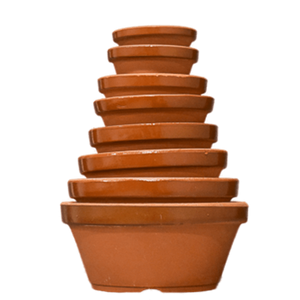 Aven's Serenity Garden Round, Semi-Unglazed Ceramic Tokonome Bonsai Training Pot - Aven's Serenity Garden
