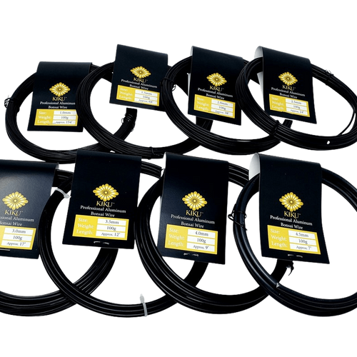Kiku Aluminum Bonsai Training Wire Set - Aven's Serenity Garden