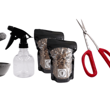 Load image into Gallery viewer, 6&quot; Round Mica Pot, Lyte Serenity Soil (2 Pack) Plus Aven&#39;s Care Kit - Aven&#39;s Serenity Garden
