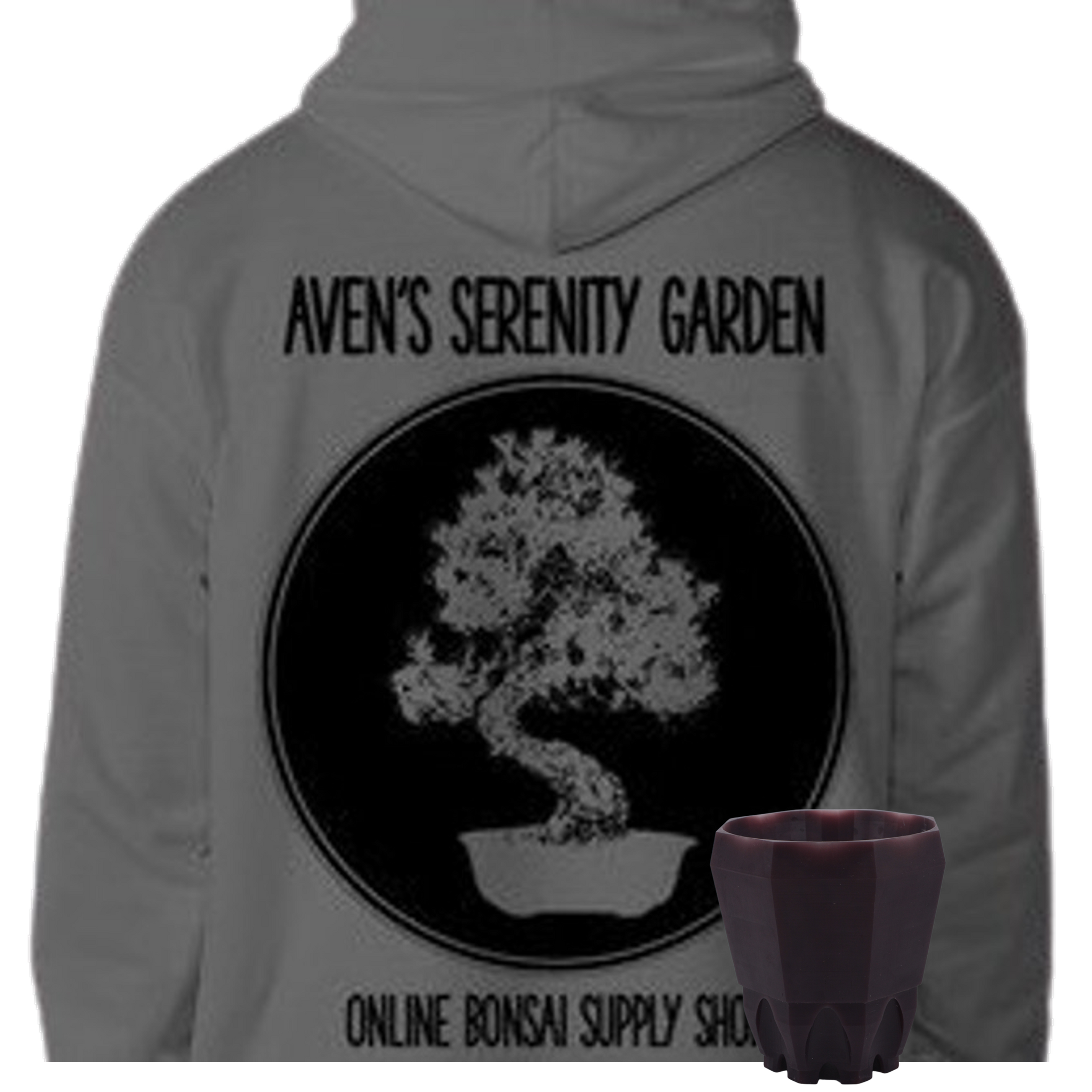 bonsai tree hoodie ASG Bonsai Hoodie | Pine Bonsai Design Plus 3D Printed Bonsai Pot