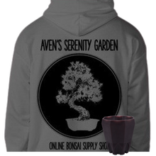 Load image into Gallery viewer, ASG Bonsai Hoodie | Pine Bonsai Design Plus 3D Printed Bonsai Pot | Resin Cascade Bonsai Pot - Aven&#39;s Serenity Garden

