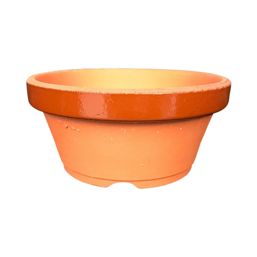 Round Ceramic Tokoname Pot | Bonsai Training Pot - Aven's Serenity Garden