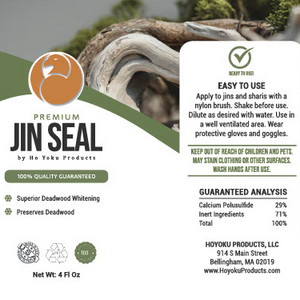 Jin Seal by Ho-Yoku Premium | Lime Sulfur | 4 floz bottle - Aven's Serenity Garden