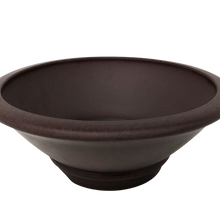 Load image into Gallery viewer, Round Yixing Bonsai Pot | 9&quot; Red, Unglazed Ceramic Pot - Aven&#39;s Serenity Garden
